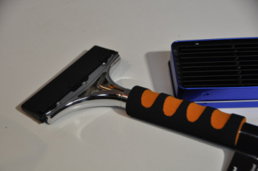 Preview: Friess Blue Marlin Profi Handschaber mit Knauf